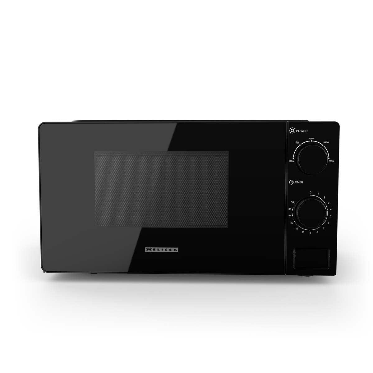 Solo Microwave Oven, 700W, 20L, 5 Power Levels, Black