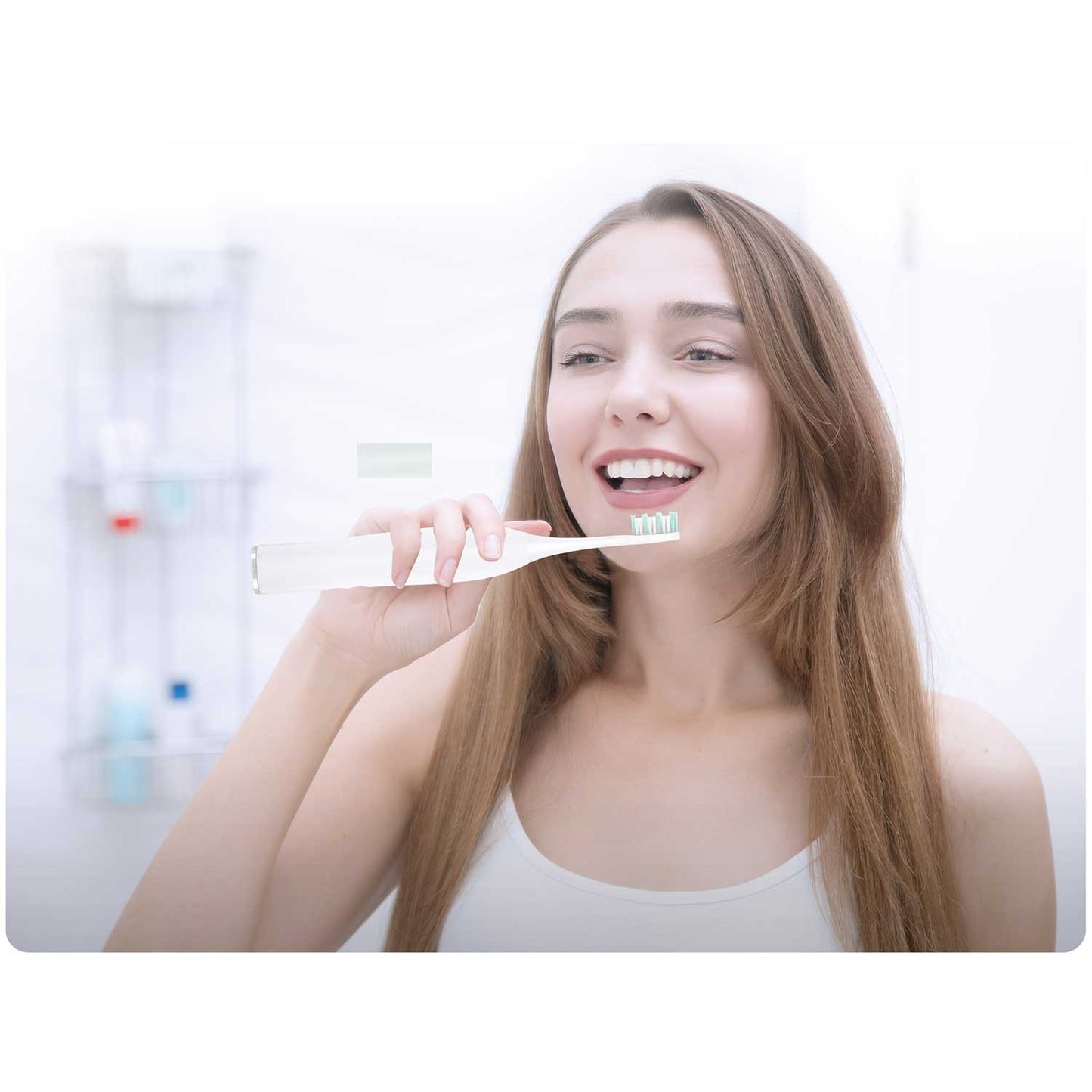 Sonic Toothbrush Set with Case, White