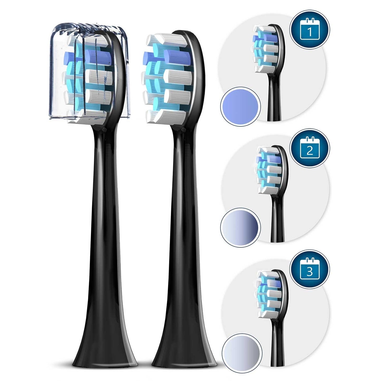 Sonica B5 sonic toothbrush, black