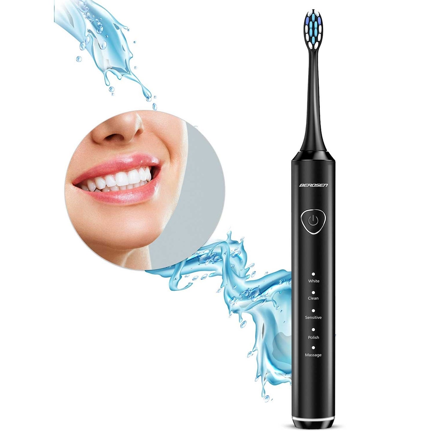 Sonica B5 sonic toothbrush, black