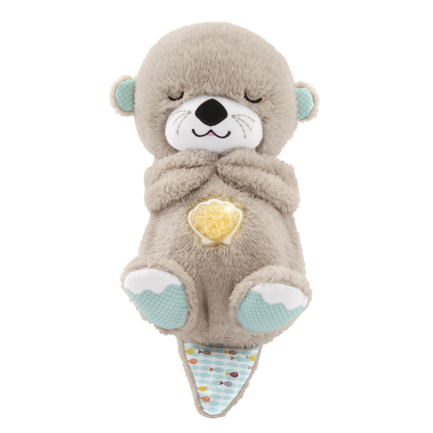 Baby Soothing Otter Toy with Gentle Lights & Sounds