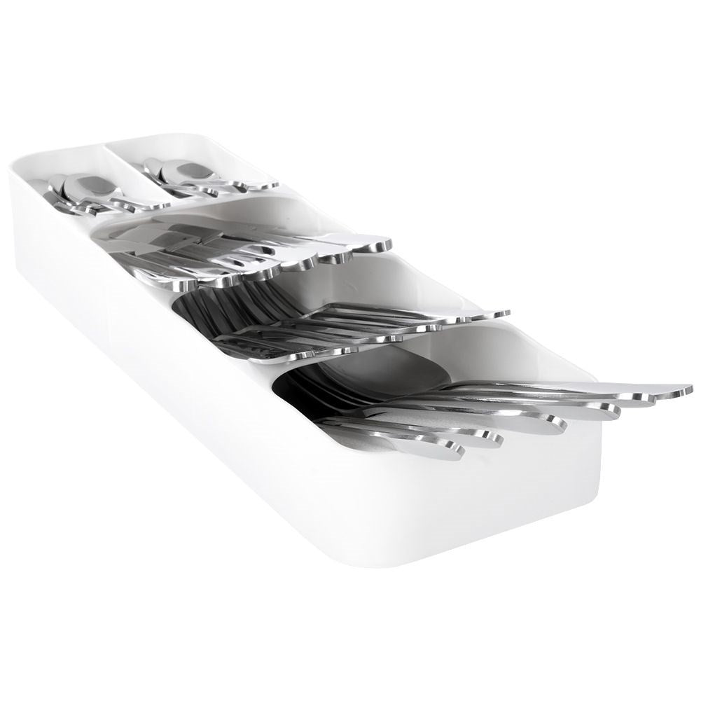 Spacious and durable cutlery box with smart design