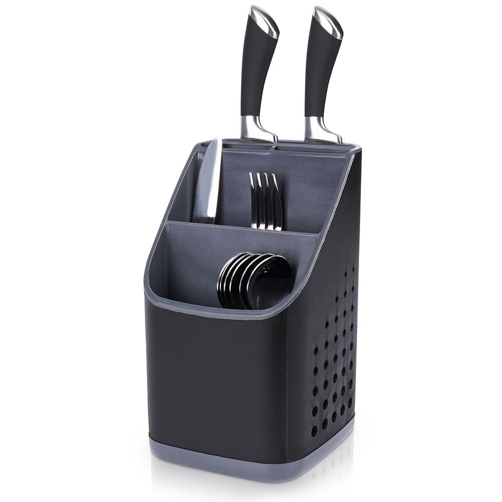 Spacious and practical cutlery and kitchen utensil container