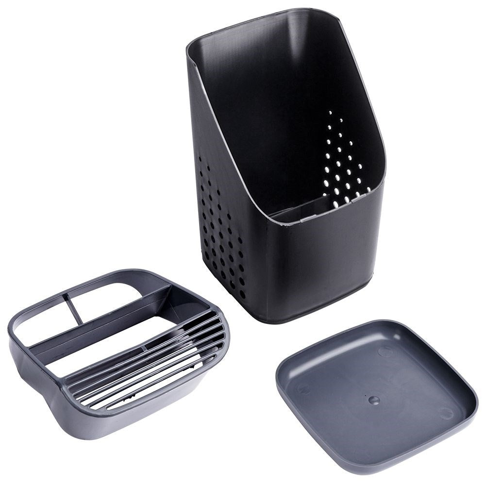 Spacious and practical cutlery and kitchen utensil container