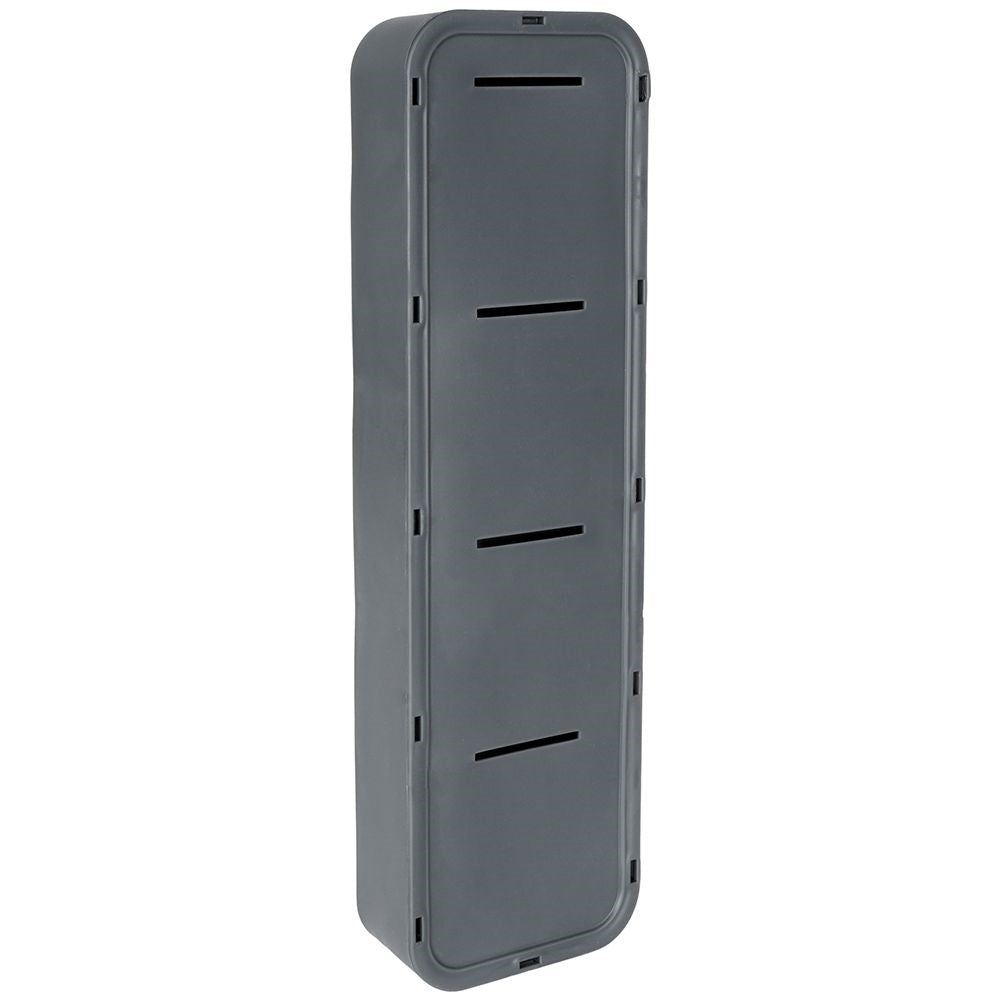 Spacious and practical cutlery box in durable material