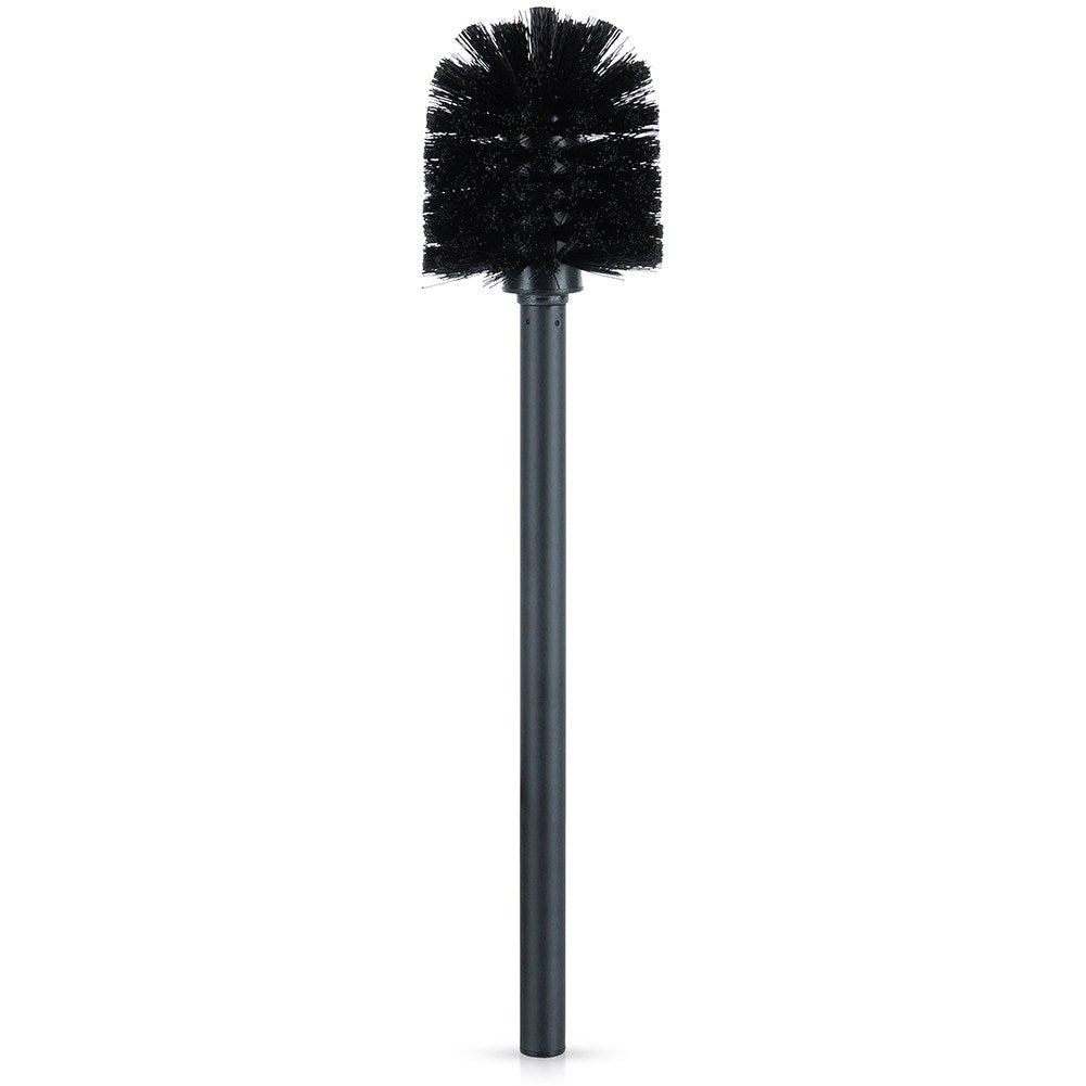 Spare brush for toilet cleaning, black, universal and convenient