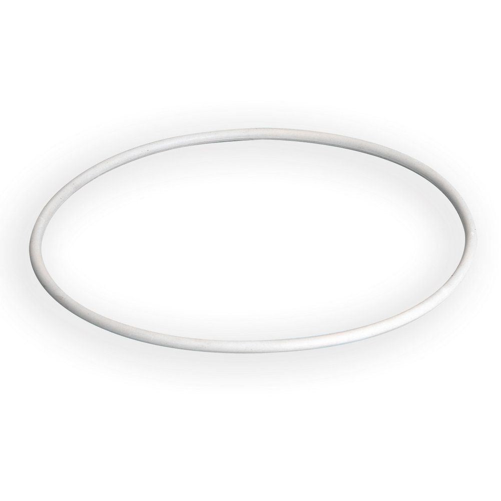 Spare gasket for pressure cooker, white silicone, catalog number