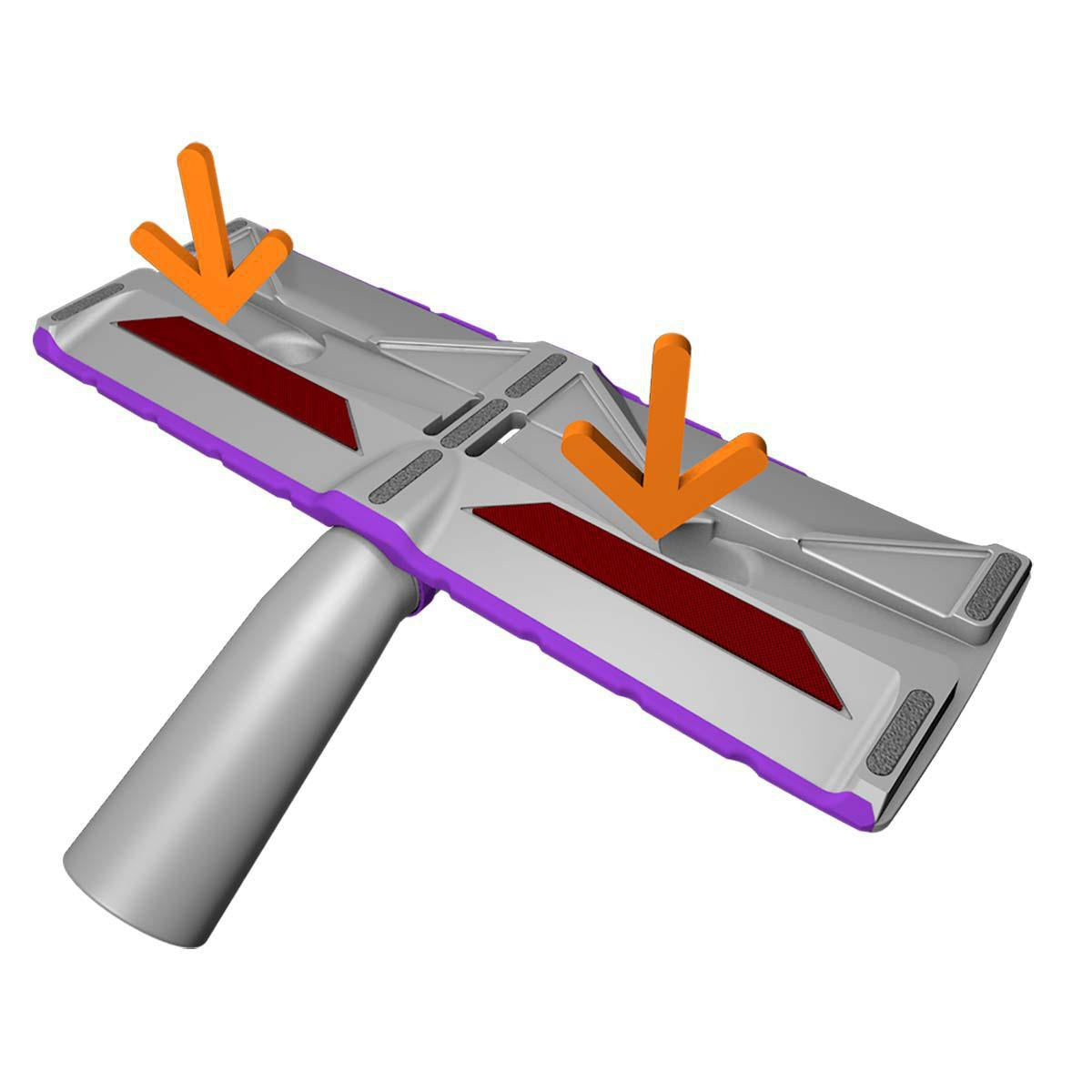 Spare strip thread picker Red
