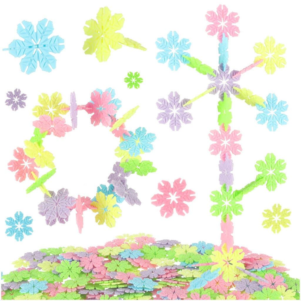 Spatial wafers stars snowflakes educational 240el