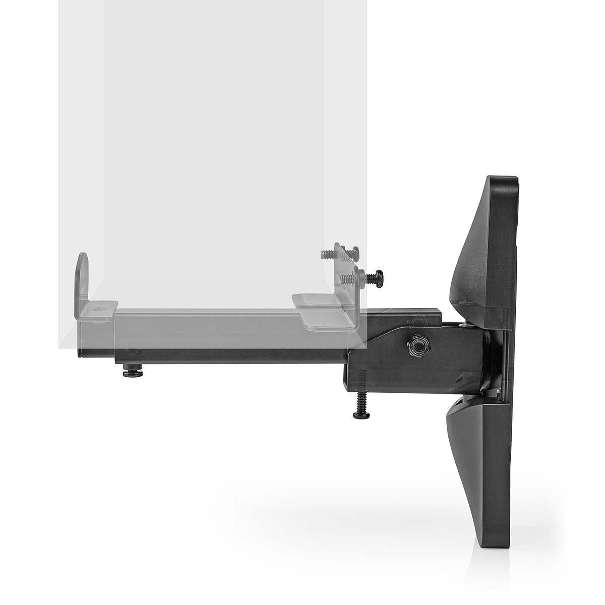 Speaker Bracket | Compatible with: Universal | Ceiling / Wall | 20 kg | Fully adjustable | Rotatable | Steel | Black