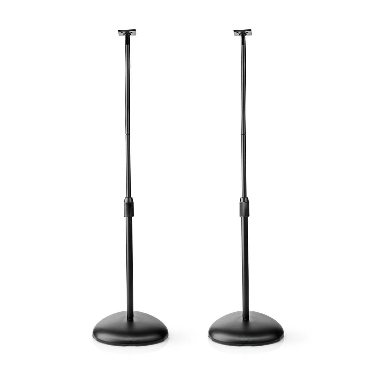 Speaker Bracket | Compatible with: Universal | Floor | 4.5 kg | Height adjustable | ABS / Steel | Black