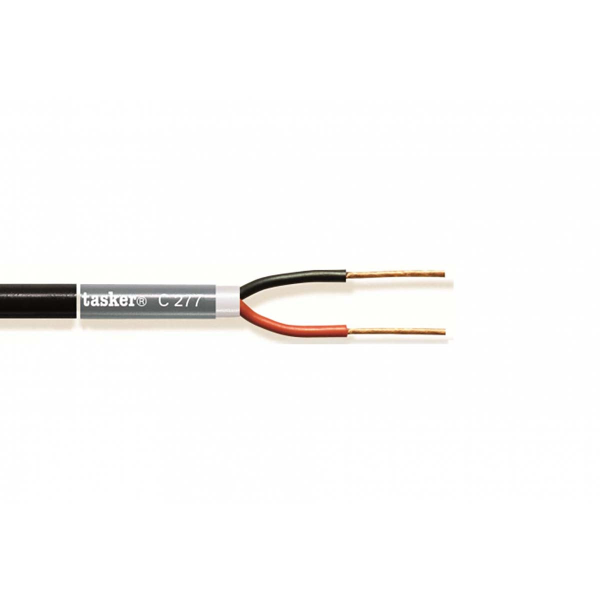 Speaker Cable on Reel 2x 4.00 mm² 50 m Black