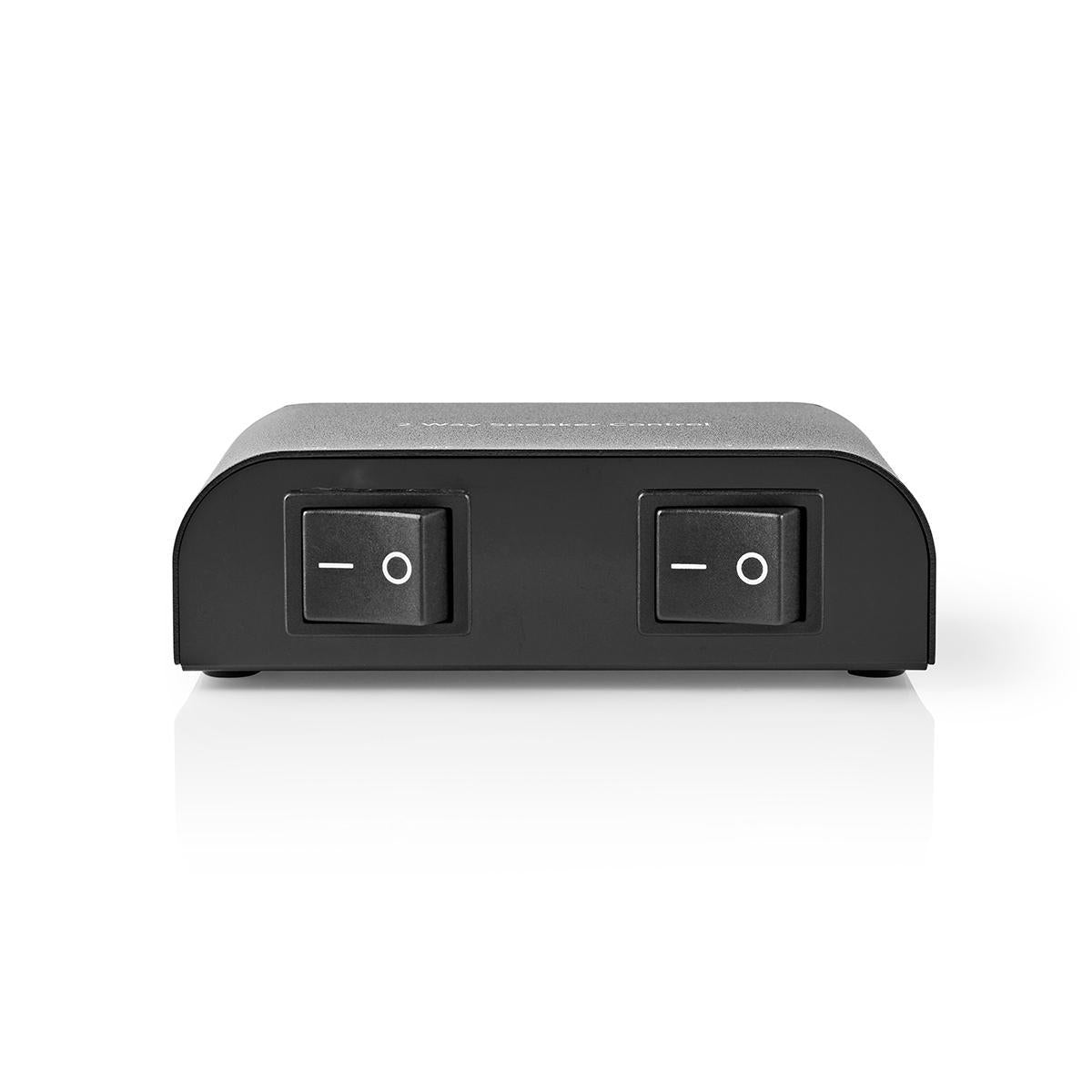 Speaker control box | 2-Port port(s) | Terminal screws | Speaker Impedance: 4-16 Ohm | Max load per Channel: 150 W | Aluminum | Black