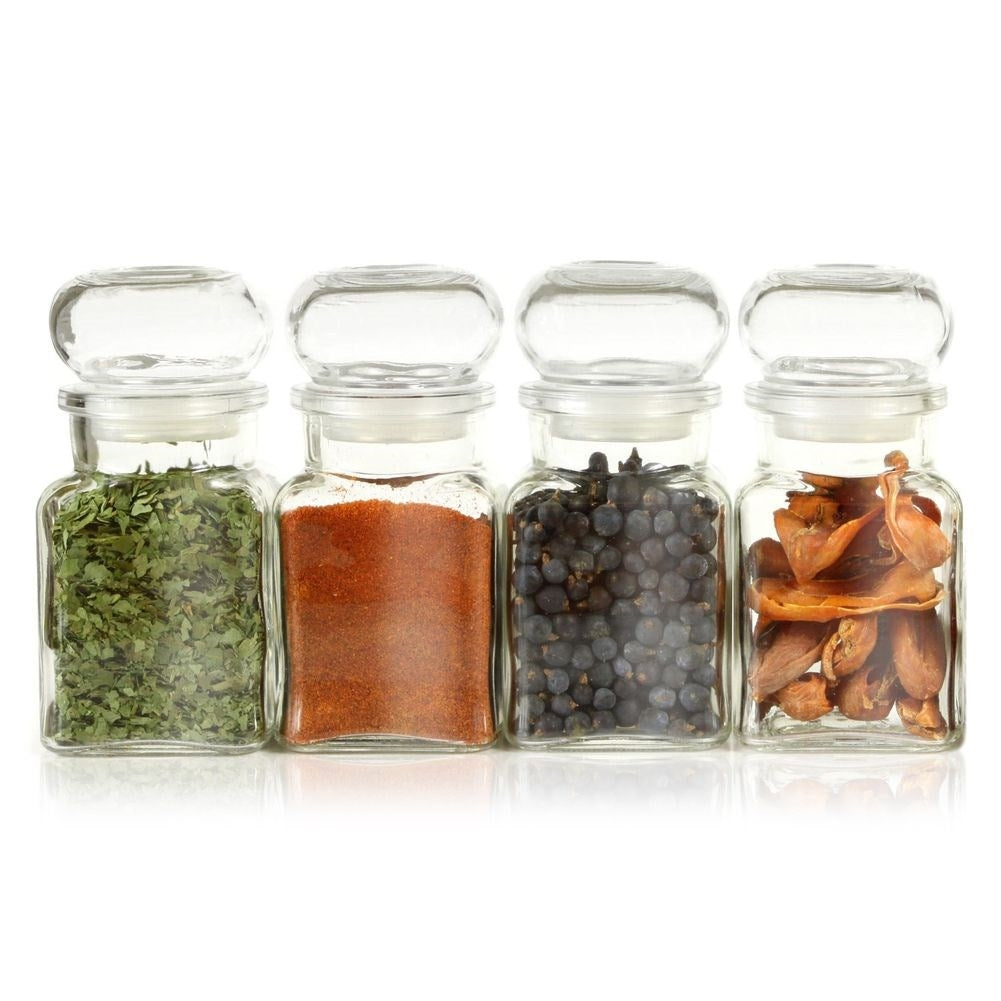 Spice Jar with Lid - Perfect Storage of Herbs