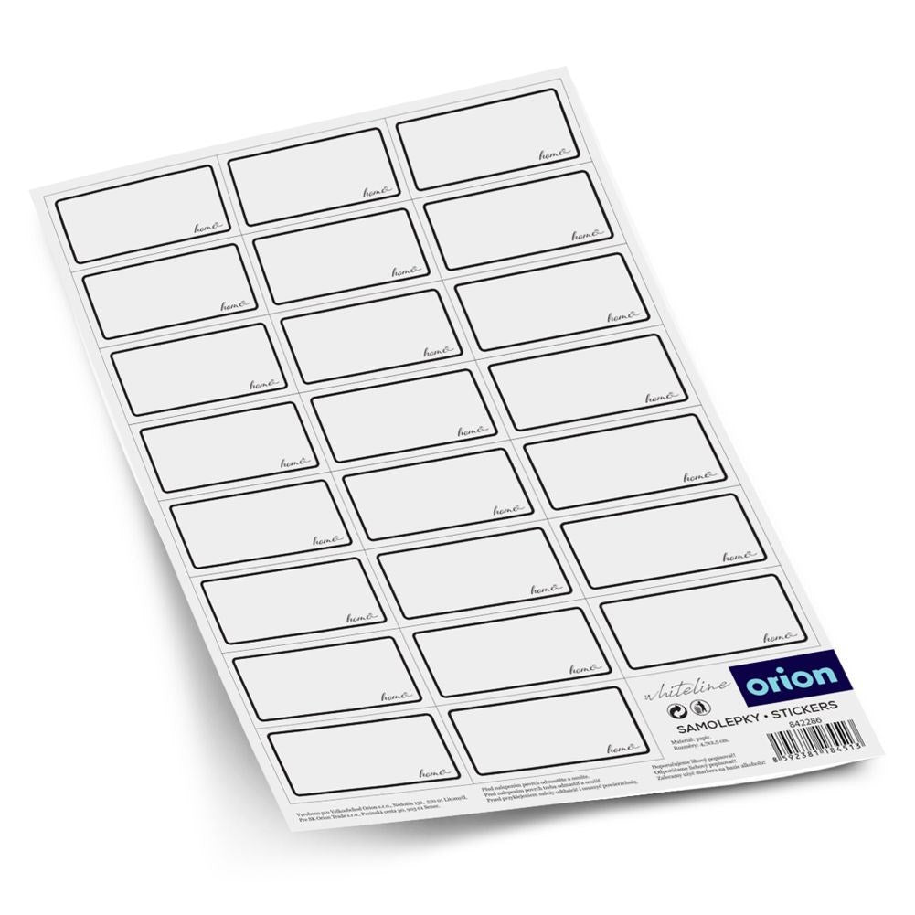 Spice stickers white self-adhesive WHITELINE 23 pcs.