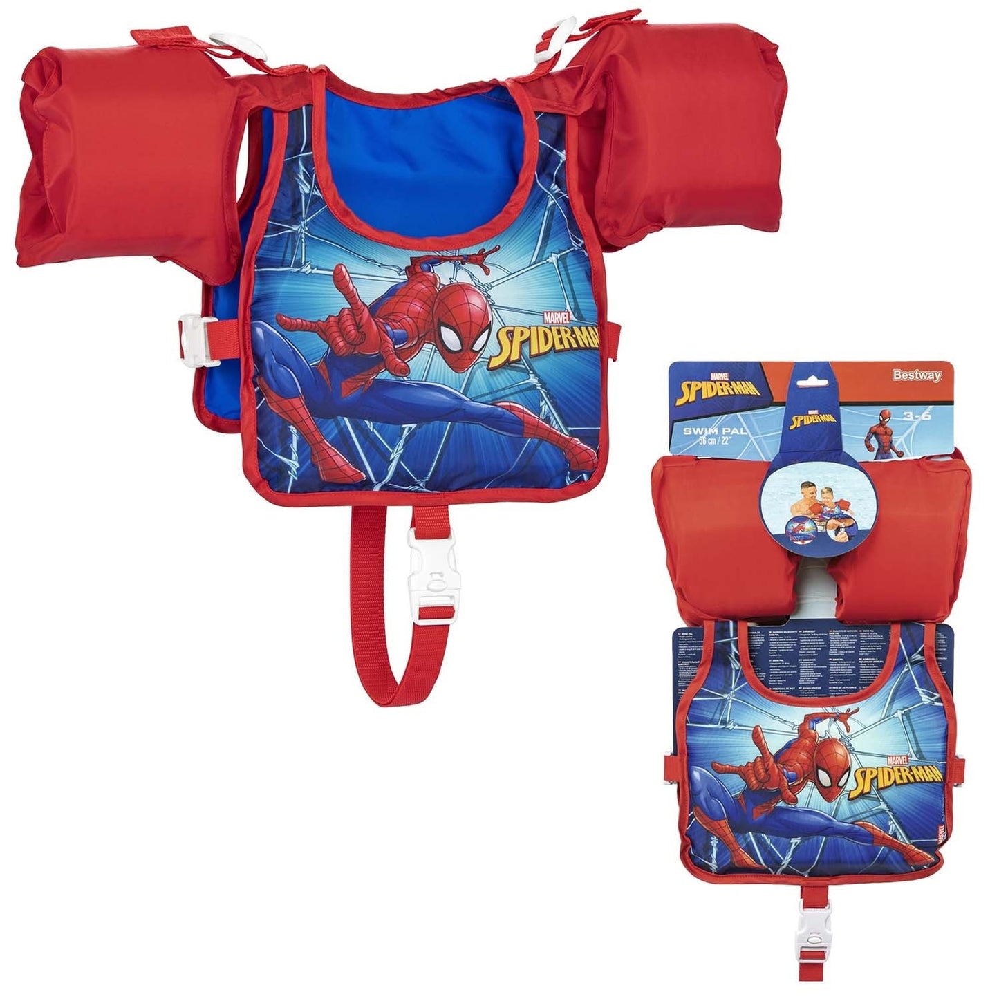 Spider-Man Bestway 98795 swimming learning vest