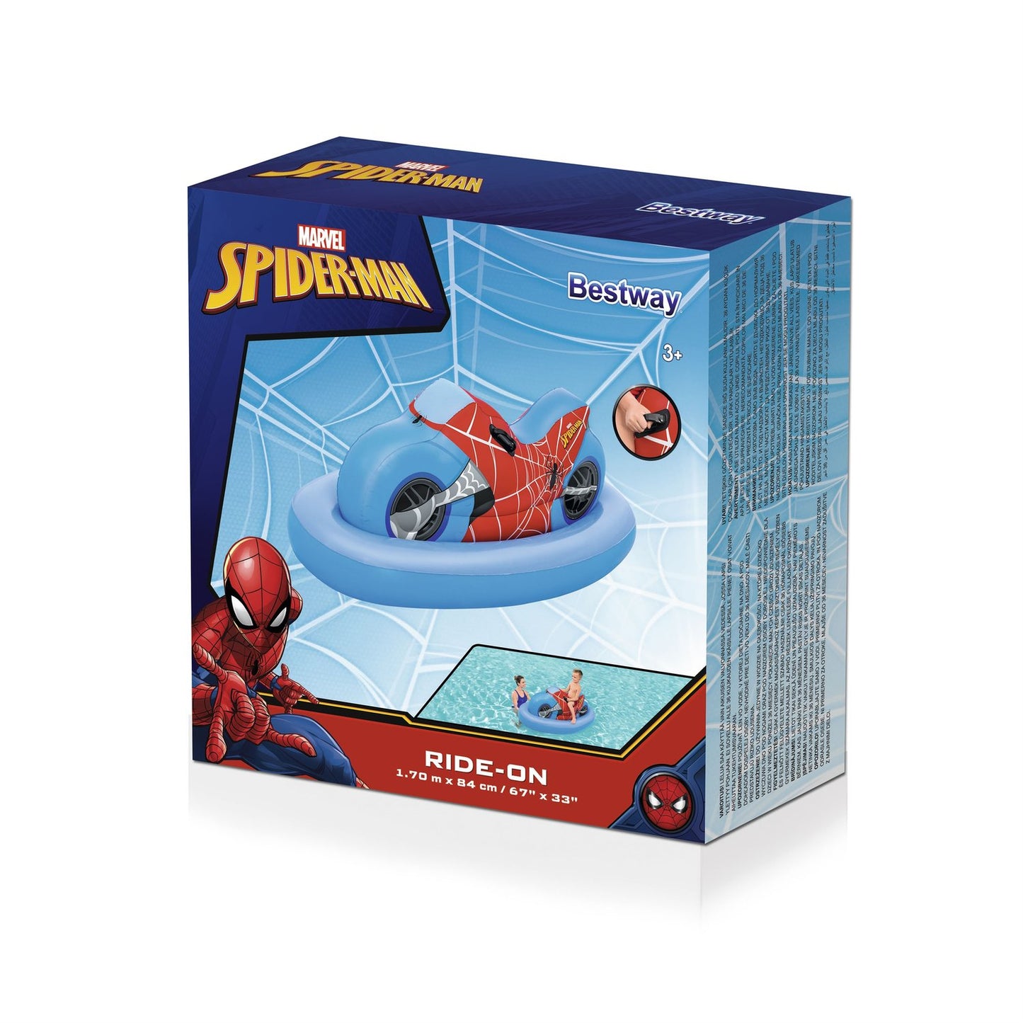 Spiderman Ride On 170 X 84 Cm