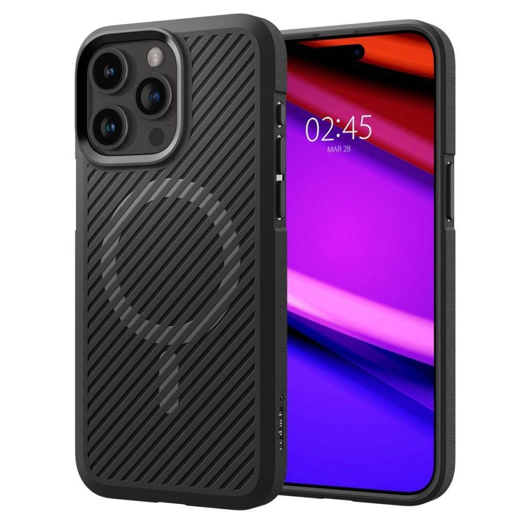 Spigen Core Armor Mag iPhone 15 Pro Max Case - Black