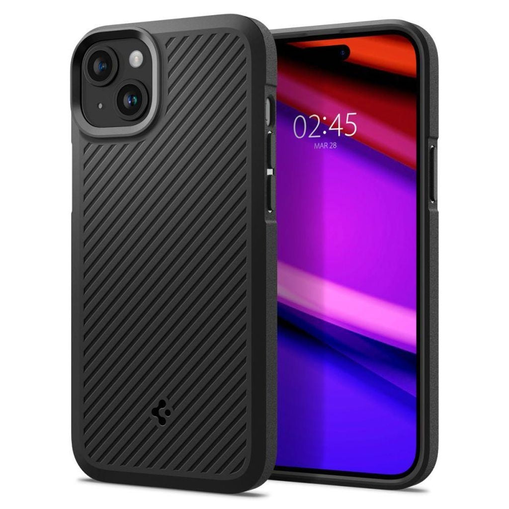 Spigen Core Armor iPhone 15 Plus case - Black
