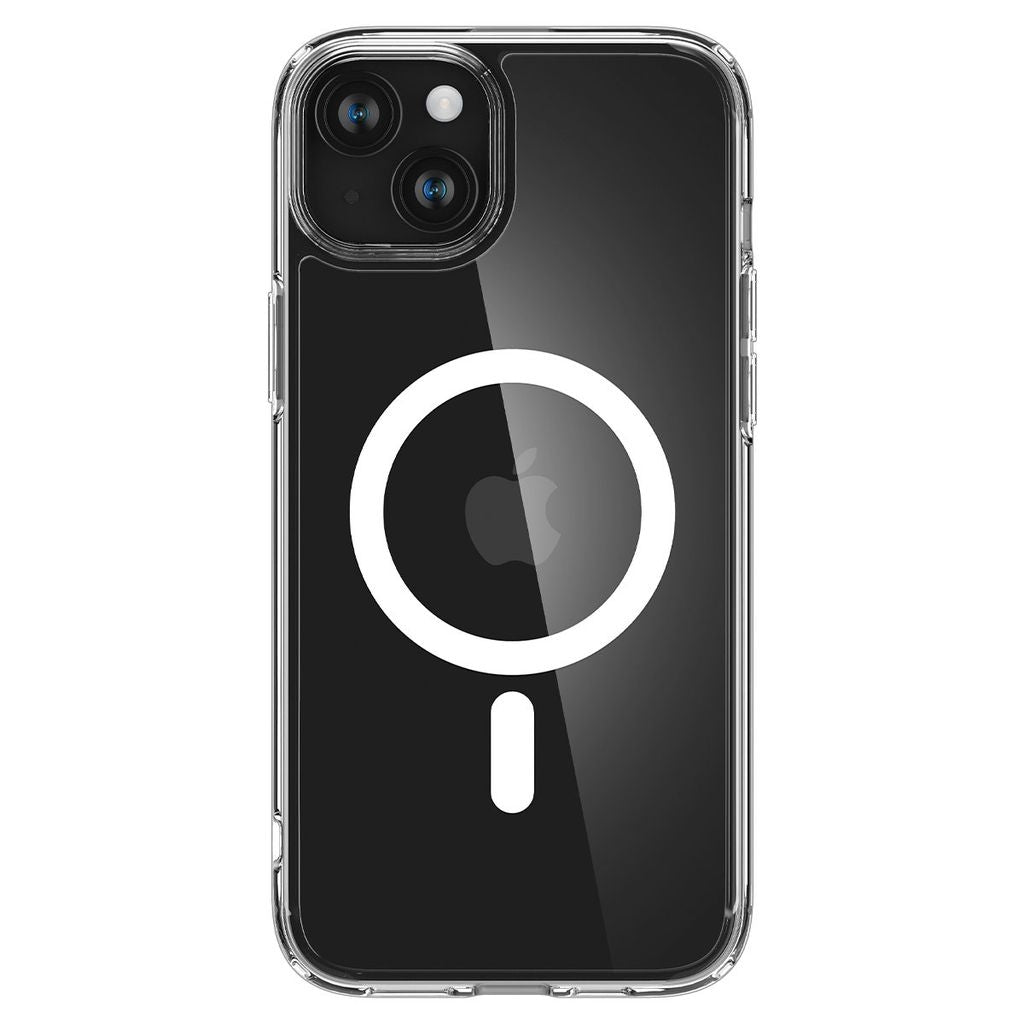 Spigen Crystal Hybrid Mag iPhone 15 Plus Case - Transparent