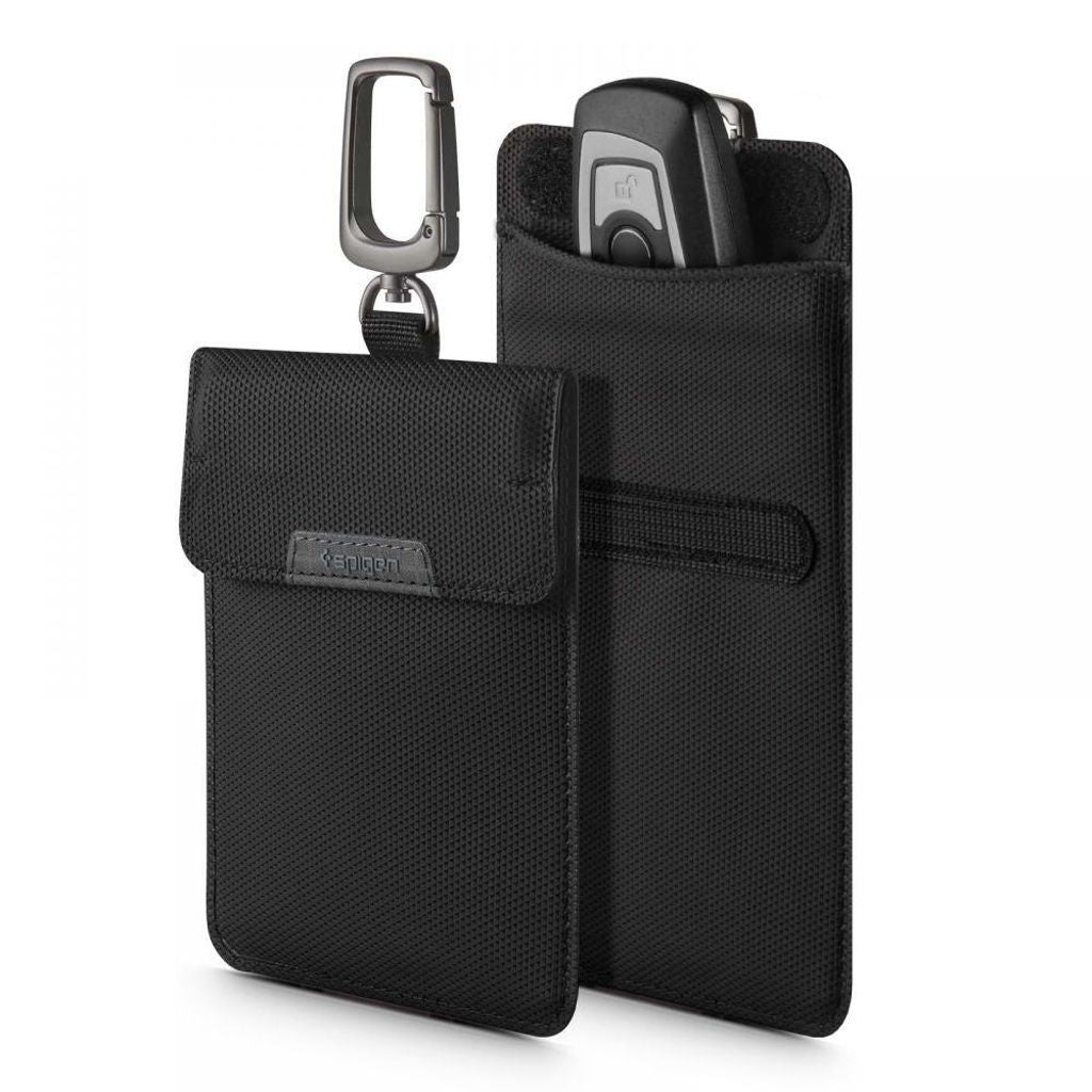Spigen Faraday Cage Case Keyless RFID Signal Blocker - Black