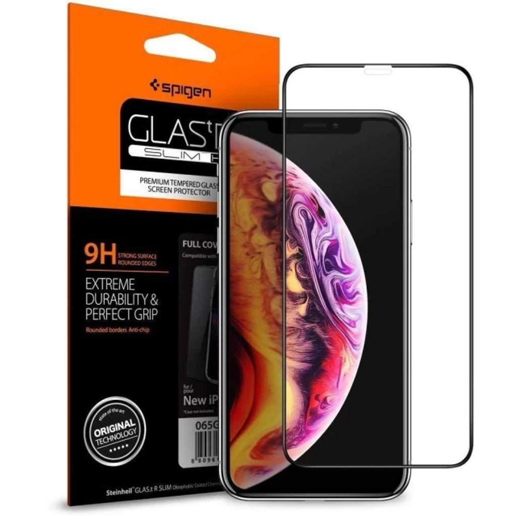 Spigen Glass FC Screen protector in tempered glass iPhone 11 Pro