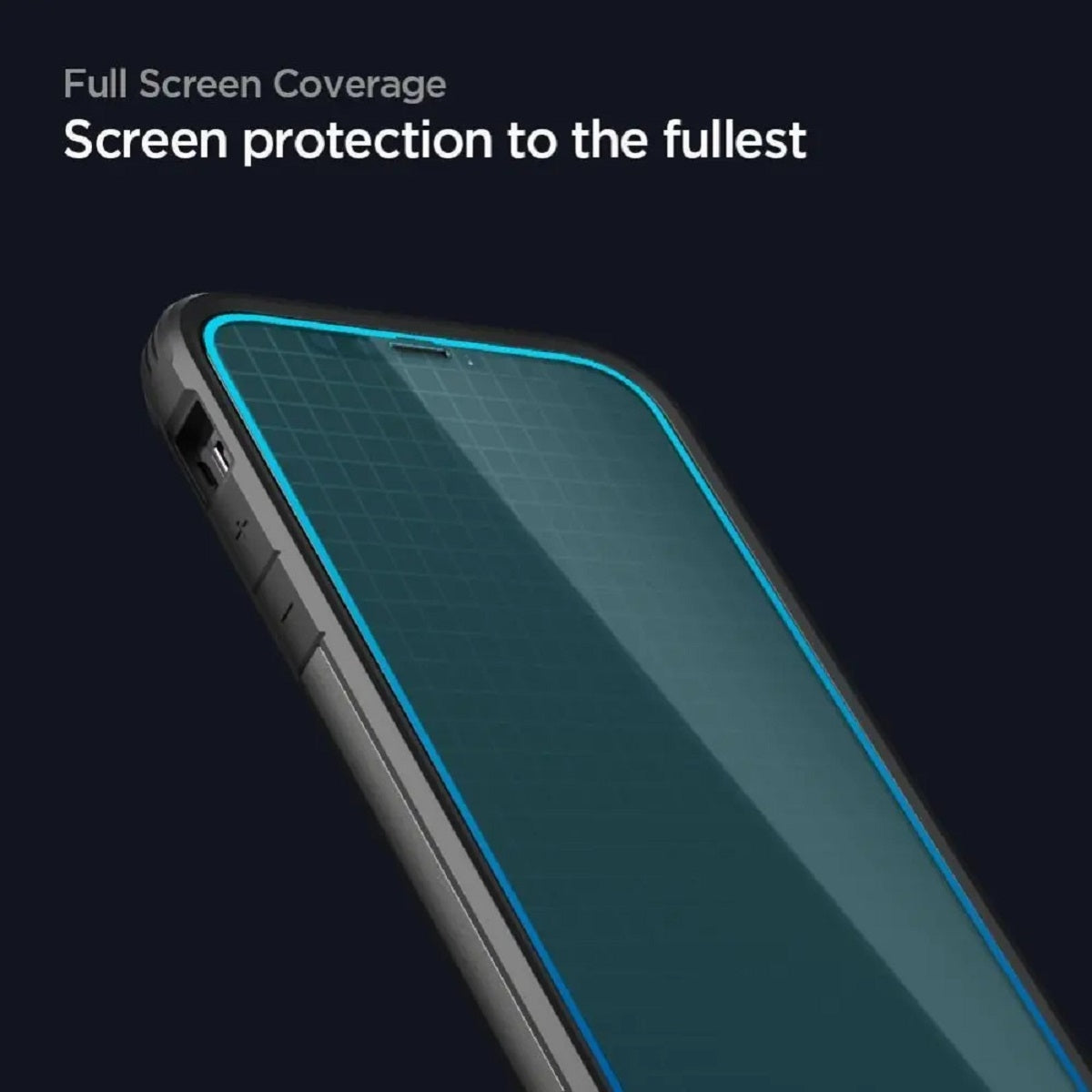 Spigen Glass FC Screen protector in tempered glass iPhone 12/12 Pro