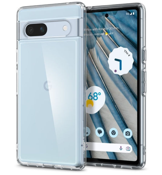 Spigen Google Pixel 7A Ultra Hybrid Case - Crystal Clear