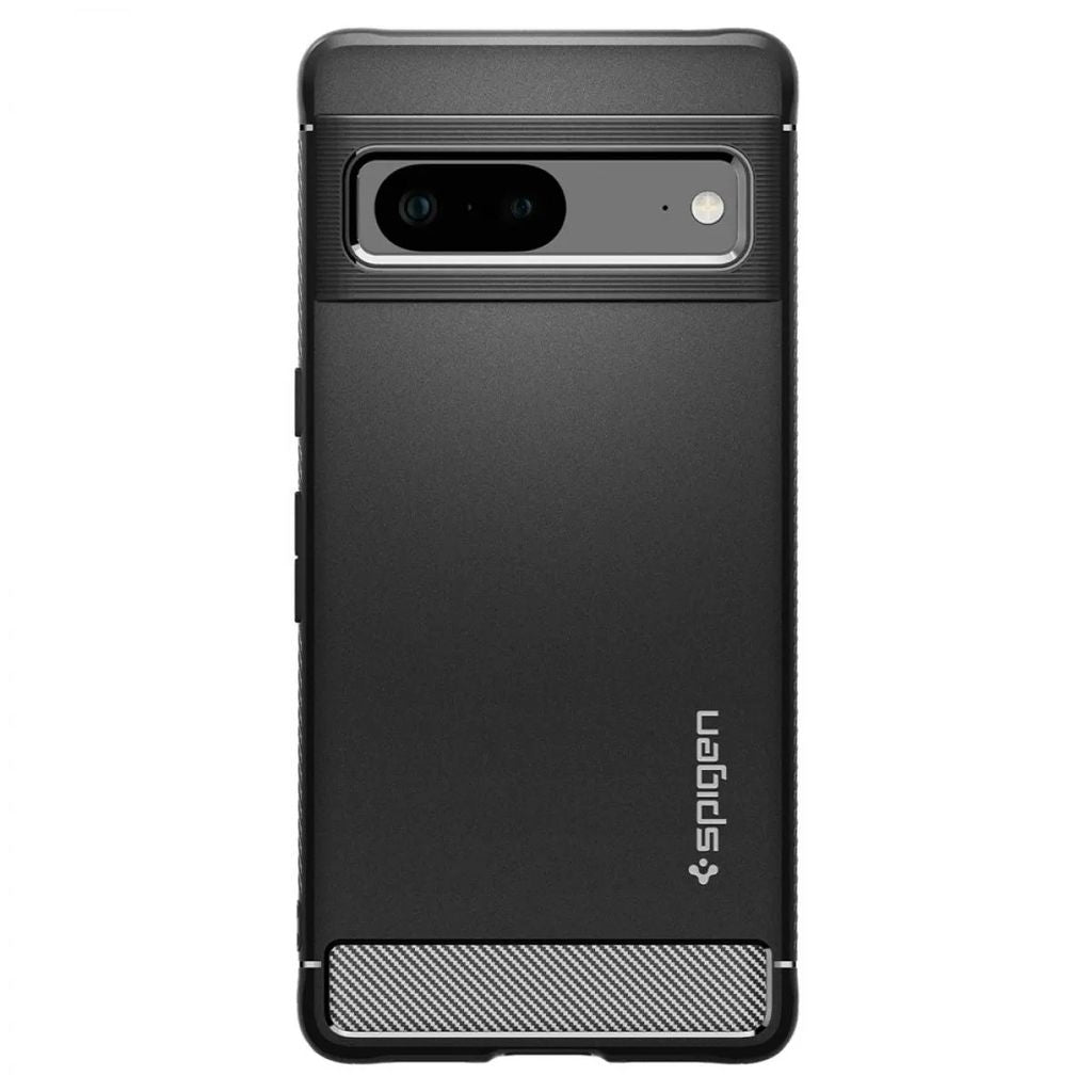 Spigen Google Pixel 7 Rugged Armor Case - Matte Black