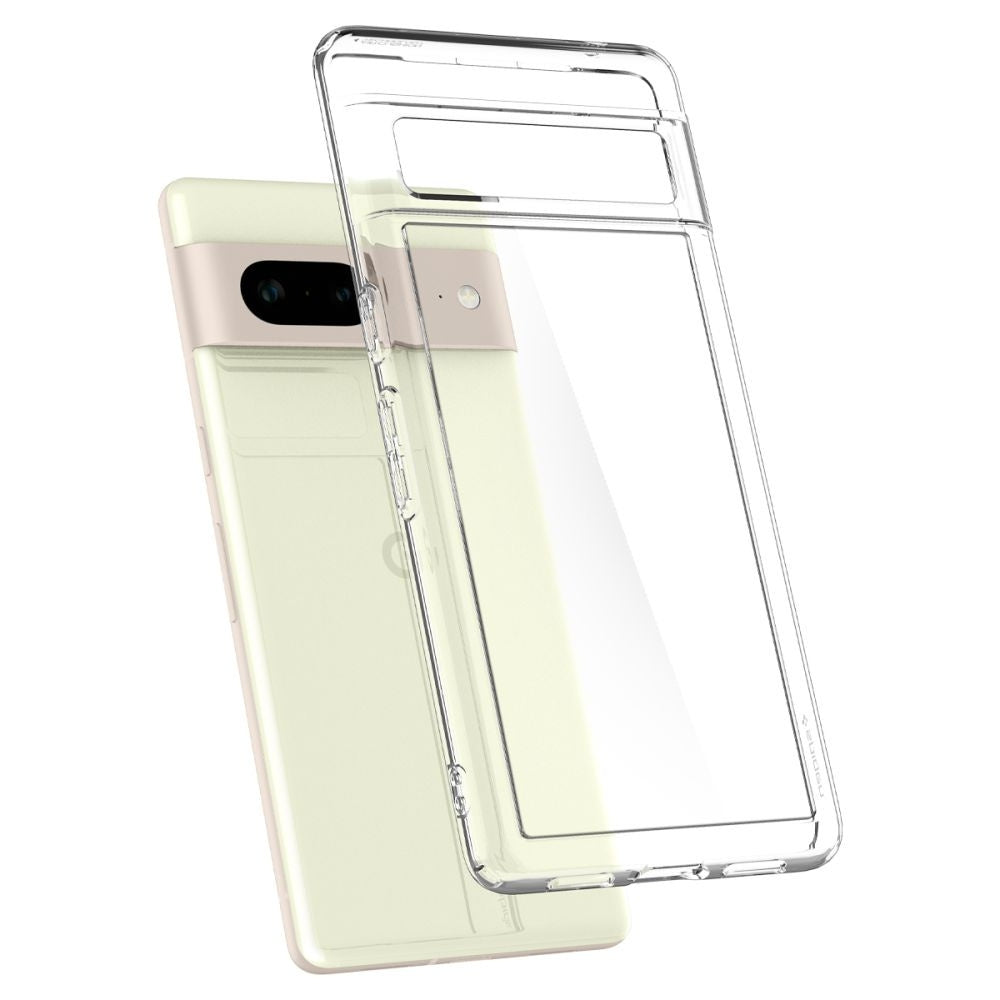 Spigen Google Pixel 7 Ultra Hybrid Case - Crystal Clear