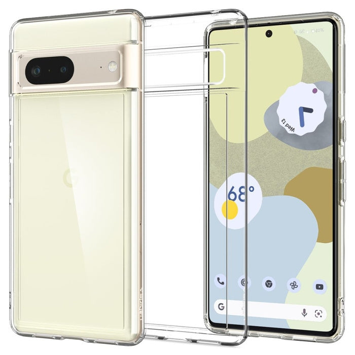 Spigen Google Pixel 7 Ultra Hybrid Case - Crystal Clear