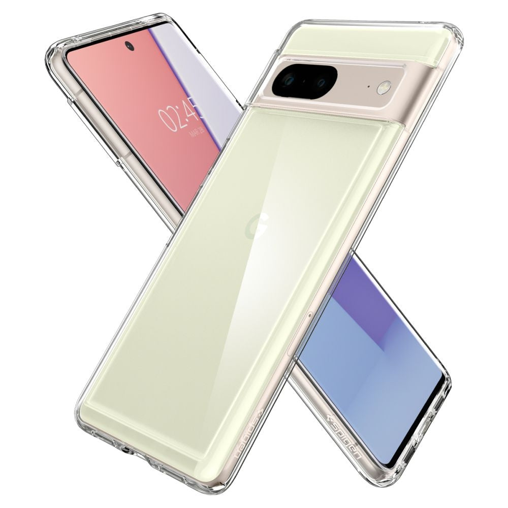 Spigen Google Pixel 7 Ultra Hybrid Case - Crystal Clear