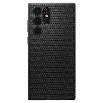 Spigen Liquid Air Cover for Galaxy S22 Ultra - Black