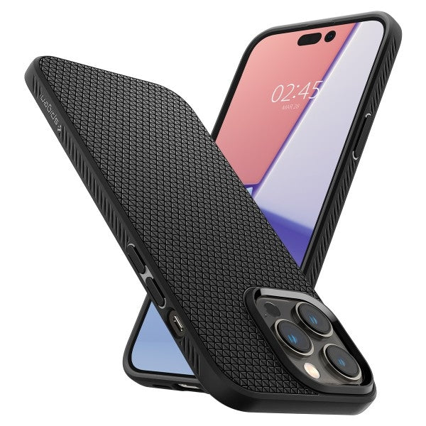 Spigen Liquid Air Cover for iPhone 14 Pro - Matte Black
