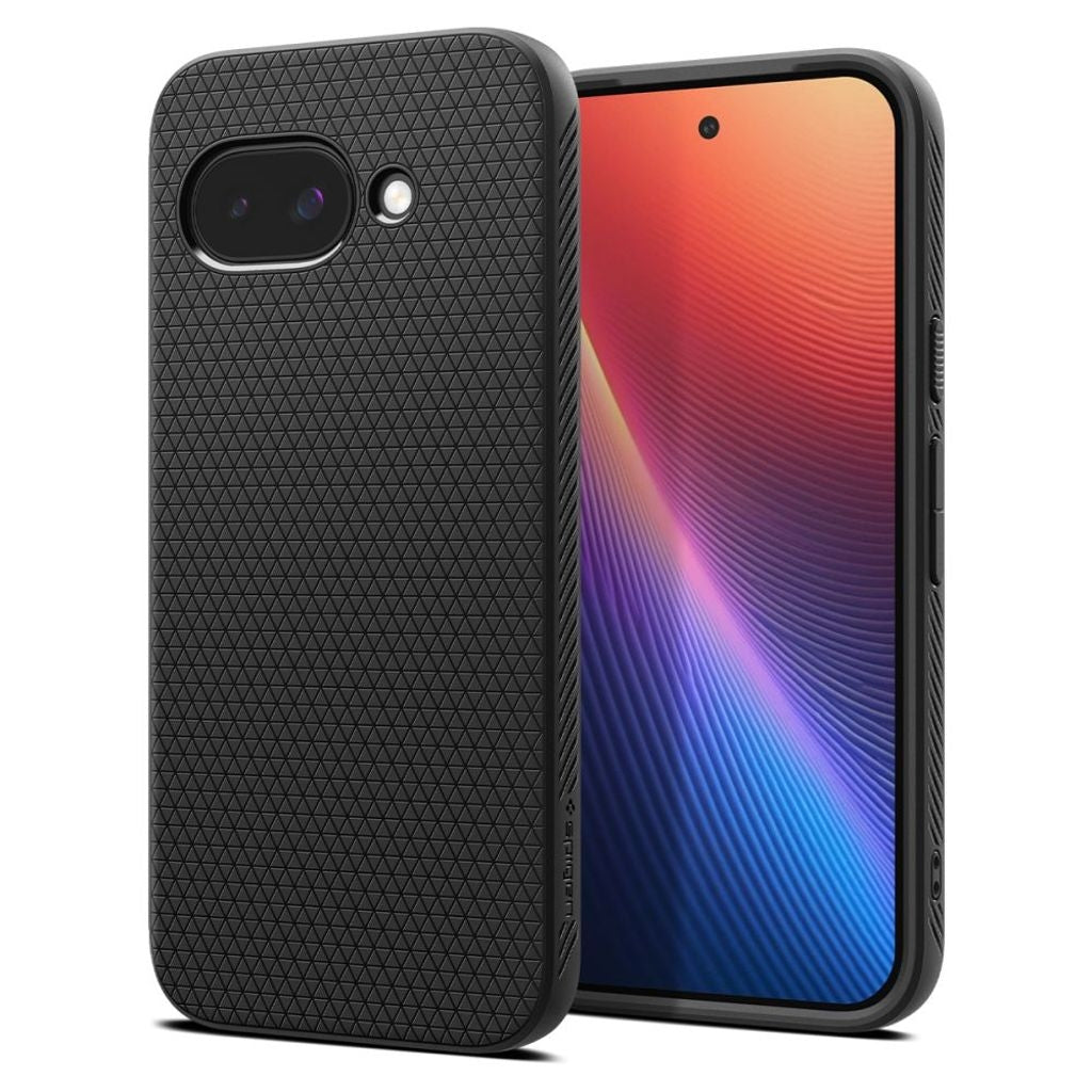 Spigen Liquid Air-skal till Google Pixel 9A – mattsvart