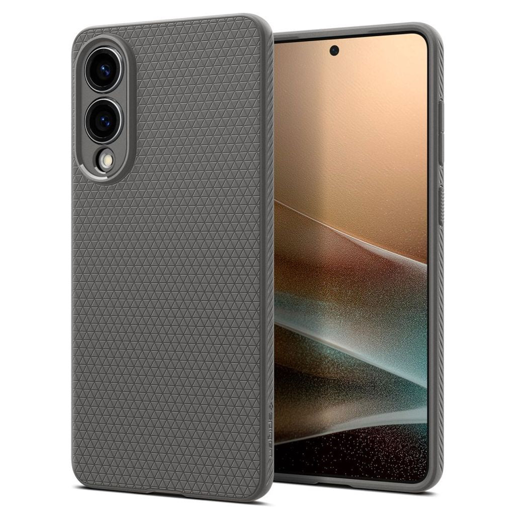 Spigen Liquid Air-skal till Samsung Galaxy S25 Edge - Grå