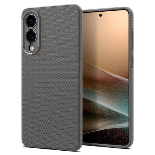 Spigen Liquid Air-skal till Samsung Galaxy S25 Edge - Grå