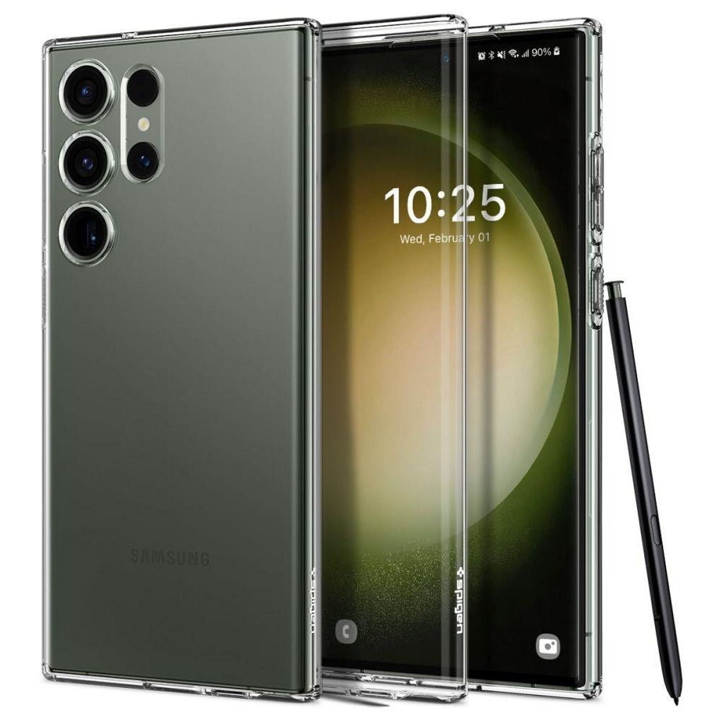 Spigen Liquid Crystal Cover for Samsung Galaxy S23 Ultra - Transparent