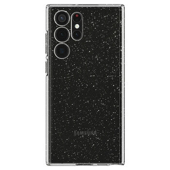 Spigen Liquid Crystal Glitter Cover for Galaxy S22 Ultra - Transparent