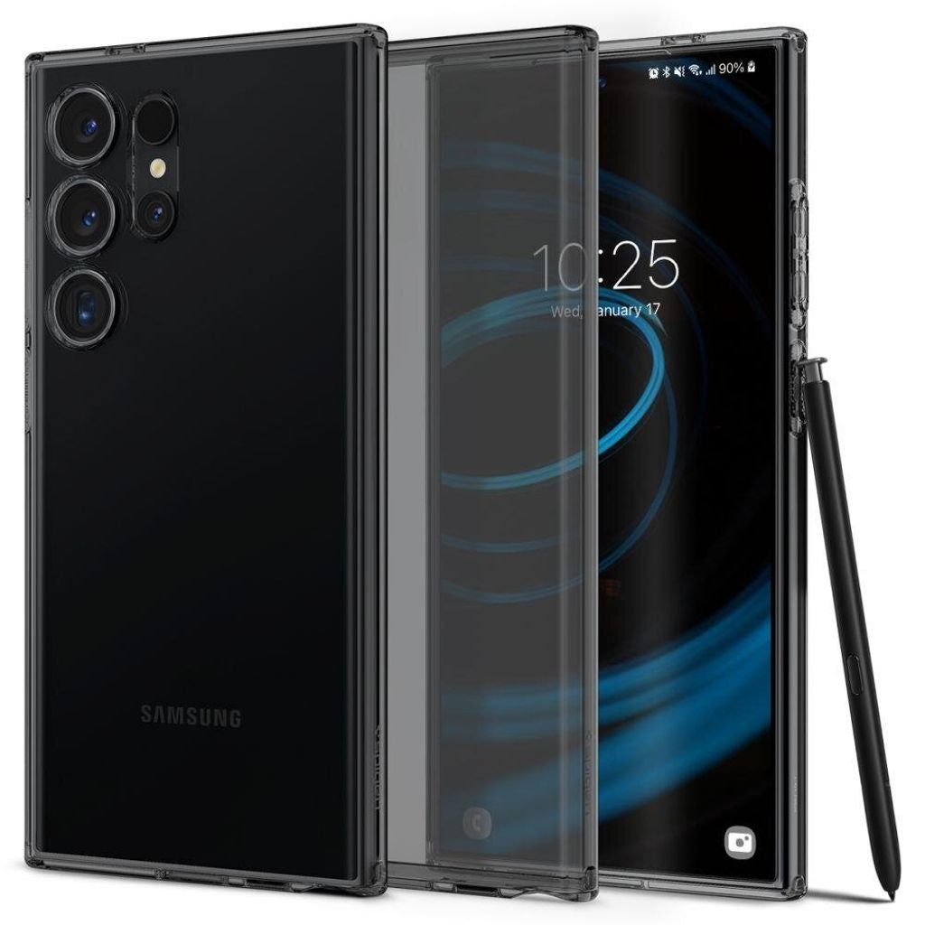 Spigen Liquid Crystal case for Samsung Galaxy S24 Ultra - transparent-grey