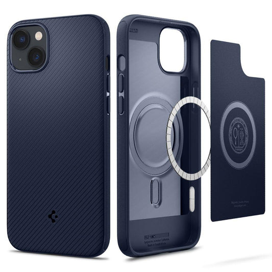 Spigen Mag Armor Case for iPhone 14 - Blue