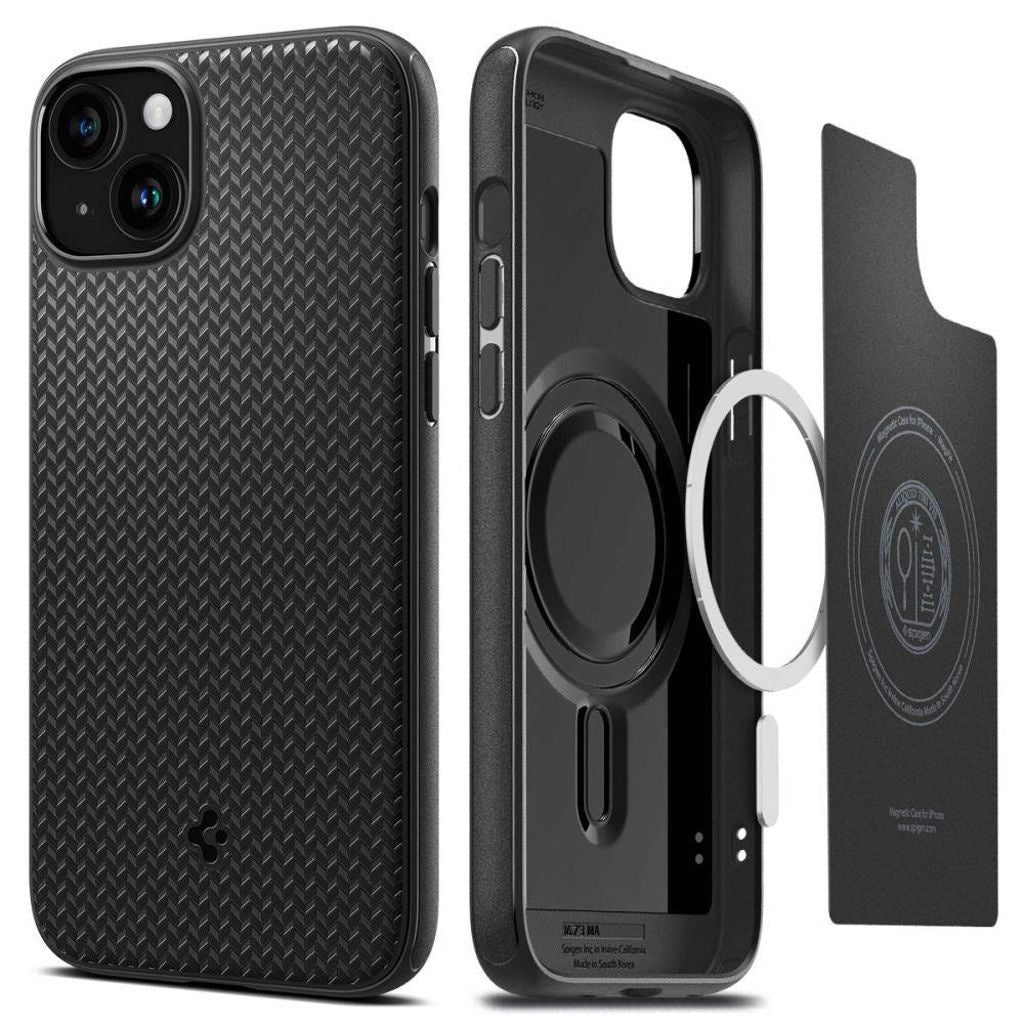 Spigen Mag Armor Magsafe iPhone 15 Plus Case - Black