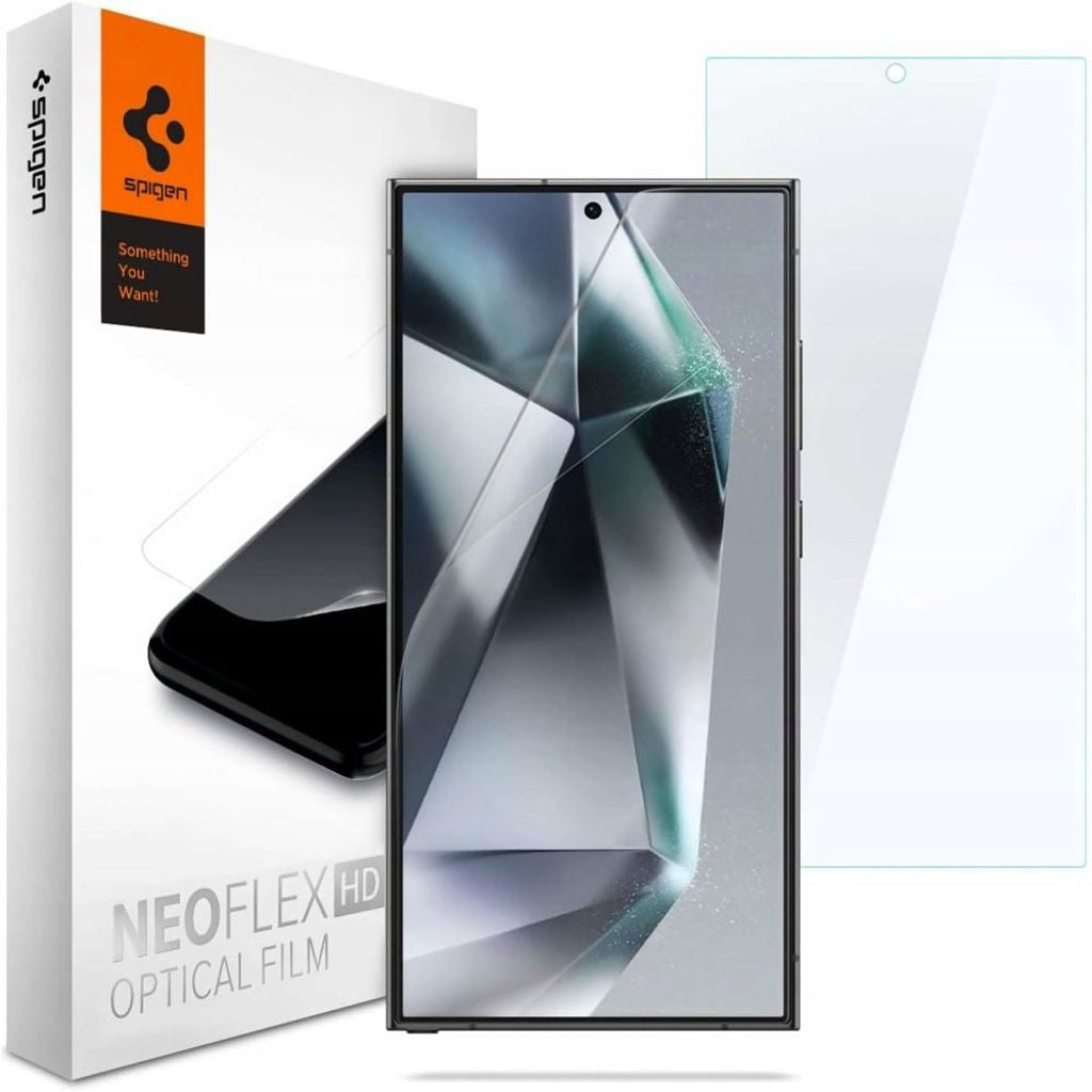 Spigen Neo Flex Hydrogelfilm 2-pack Skärmskydd för Samsung Galaxy S24 Ultra