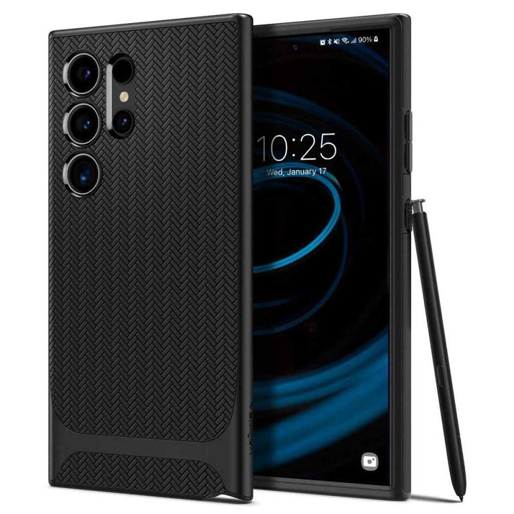 Spigen Neo Hybrid case for Samsung Galaxy S24 Ultra - black metal