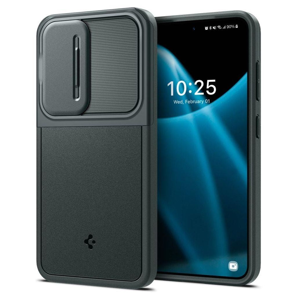 Spigen Optik Armor case for Samsung Galaxy S24 - dark green