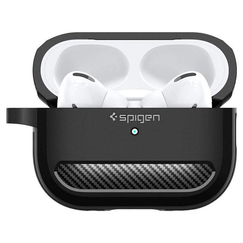 Spigen Rugged Armor Case Apple Airpods Pro 1/2 Matt - Black