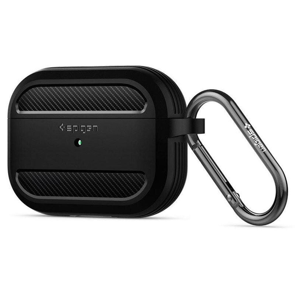 Spigen Rugged Armor Case Apple Airpods Pro 1 Matte - Black