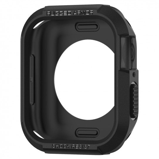 Spigen Rugged Armor Case for Apple Watch 40mm 4/5/6 - Black