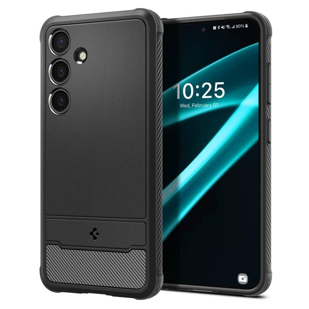 Spigen Rugged Armor case for Samsung Galaxy S24 Plus - matte black