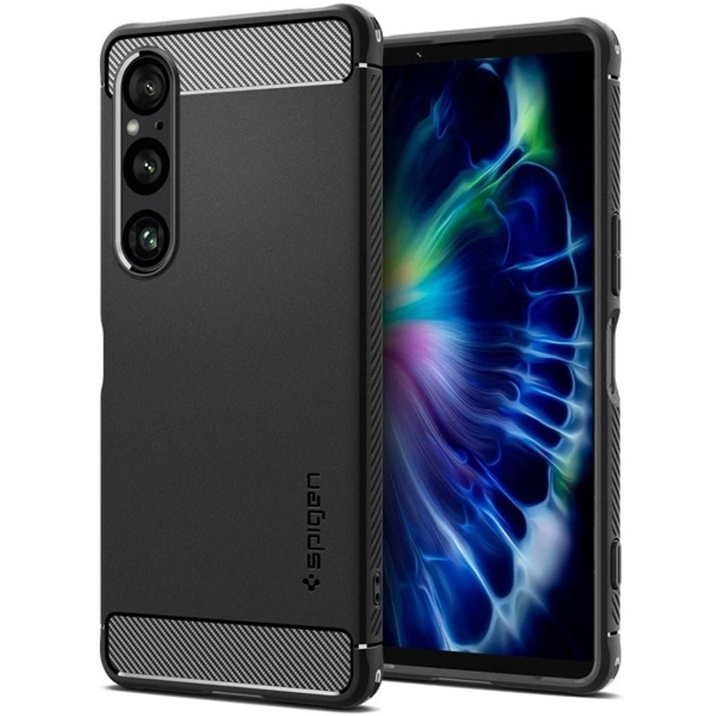 Spigen Rugged Armor case for Sony Xperia 1 VI - Black